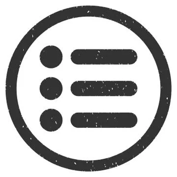 Items Icon Rubber Stamp イラスト素材