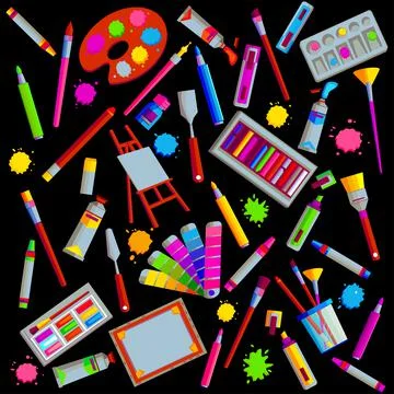 Items Stock Illustration