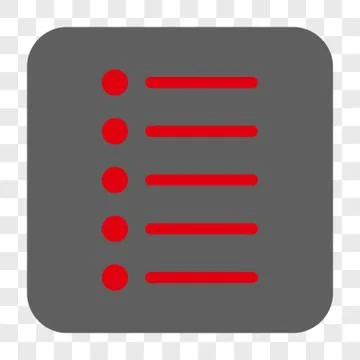 Items Interface Toolbar Button 스톡 일러스트