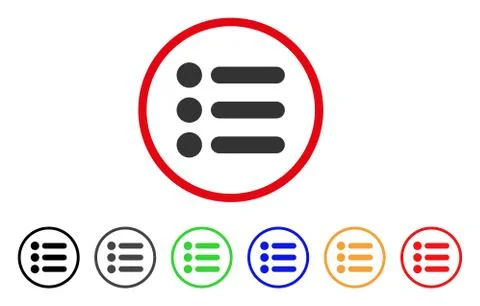 Items Rounded Icon イラスト素材