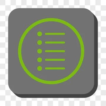 Items Rounded Square Button イラスト素材