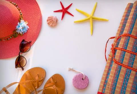 Items for travel Stock Photos