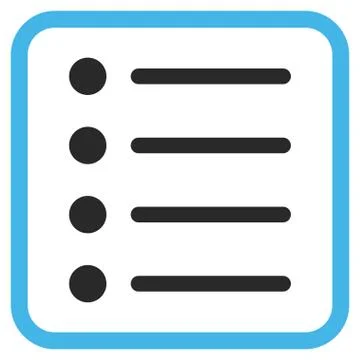 Items Vector Icon In a Frame イラスト素材