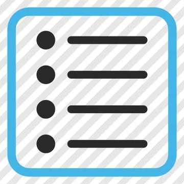 Items Vector Icon In a Frame 스톡 일러스트