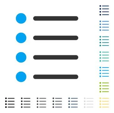 Items Vector Icon Stock Illustration