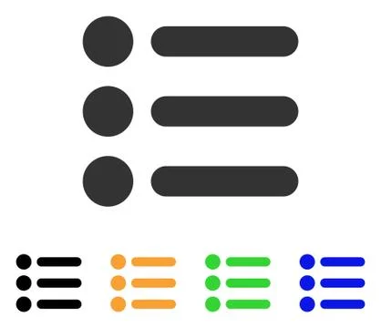 Items Vector Icon 스톡 일러스트