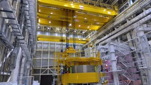 ITER - International thermonuclear experimental reactor. 스톡 동영상 321362889