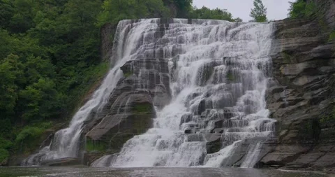 Ithaca Falls Stock Footage 250786190