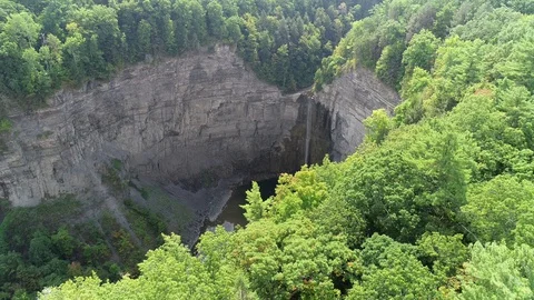 Ithaca-Gorges-14 Stock Footage 128991014