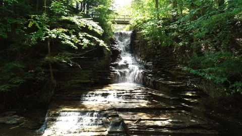 Ithaca-Gorges-7 Stock Footage 128989510