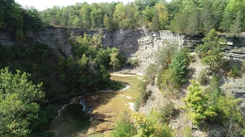 Ithaca-Gorges-8 Video stock 128990372