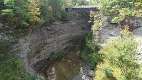 Ithaca-Gorges-9 Stock Footage 128989506