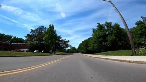 Ithaca, New York July 07 2020 Driving Finger Lakes 스톡 동영상 267931330