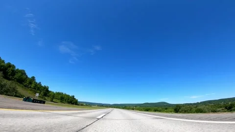 Ithaca, New York July 07 2020 Driving Finger Lakes Stock Footage 267966306