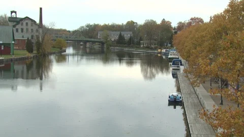 Ithaca, NY Stock Footage 123922582