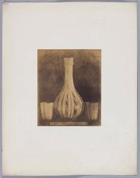 ï»¿Three objects of Venetian glass (two glasses and a vase) from the colle Stock Photos