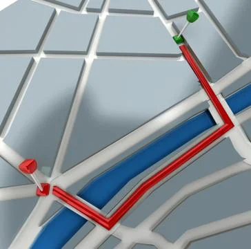 Itinerary Stock Illustration