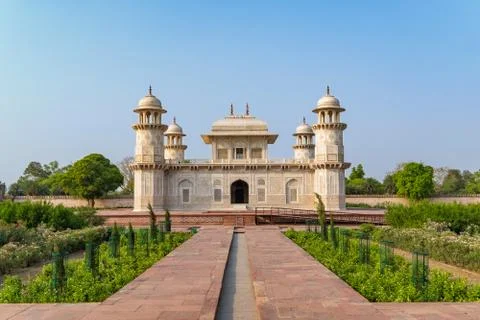Itmad-ud-Daula, also know as Baby Taj. Stock Photos