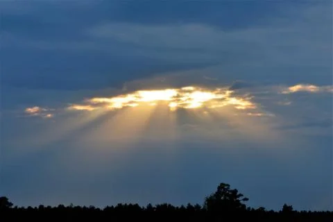 It's a beautiful sunset Stock-Fotos