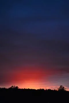 It's a beautiful sunset Stock-Fotos