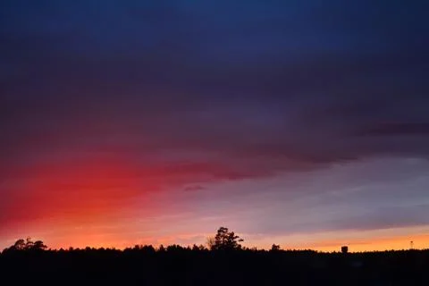 It's a beautiful sunset Фото