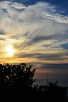 It's a beautiful sunset Фото