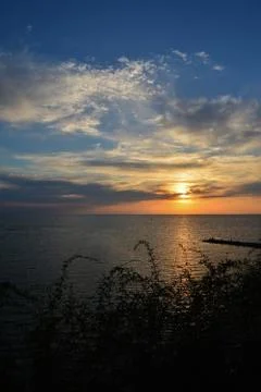 It's a beautiful sunset Stock-Fotos