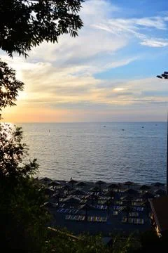 It's a beautiful sunset Фото