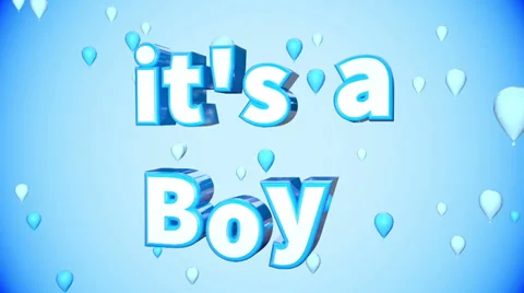 It's a boy Stock Footage 39360539