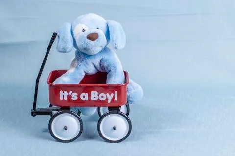 It's a boy wagon Stock Photos