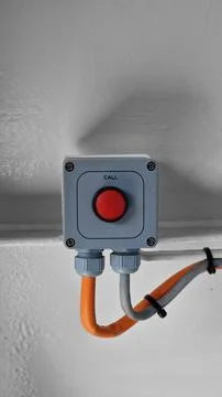 It's a call button. Stock Photos