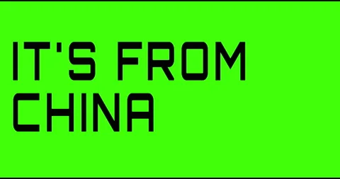 It's from china text green screen, masked glitched effect. Video stock 132622455