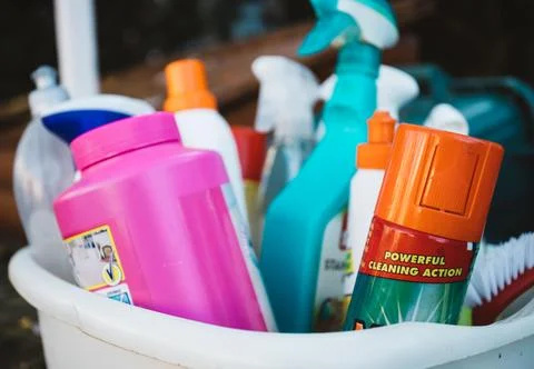 Its cleaning time Stock Photos