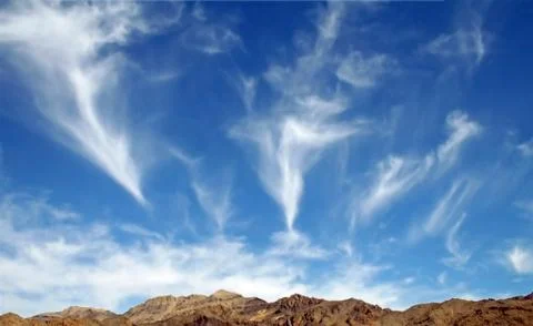 It's a clouds game Stock Photos