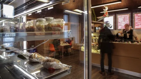 It's coffee time Stock Footage 124047096