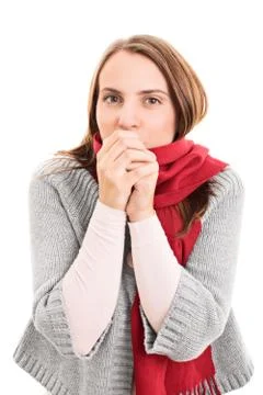 It's cold Stock-Fotos