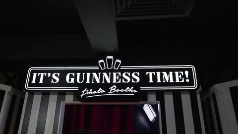 It's Guinness time Stock Footage 133359618