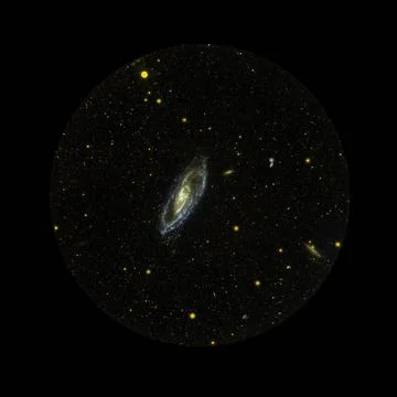 Since its launch five years ago, the Galaxy Evolution Explorer has photogr... Stock Photos