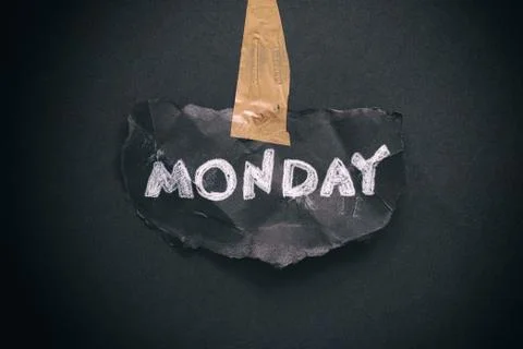 It's monday again Foto stock