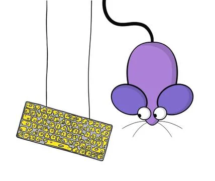 Its a Mouse Thing Graphic 스톡 일러스트