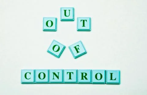 It's Out of Control Stock Photos
