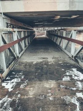 It's a picture of a bridge Stock Photos