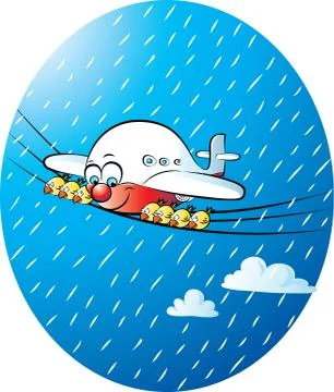 It's raining again 스톡 일러스트