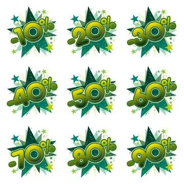 It's sales time Stock Illustration