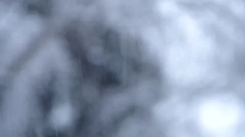 It's snowing Stock Footage 46618910