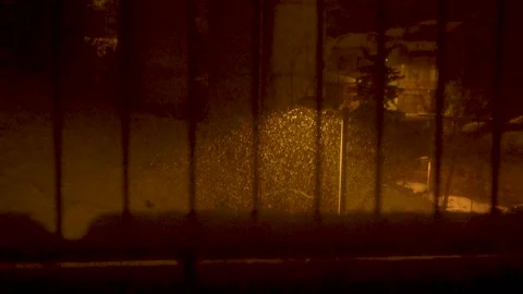 It's snowing Video stock 196199816