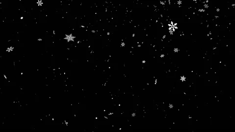 It's snowing loop animation Video stock 141343707