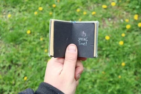 Its Spring Time concept Stock Photos