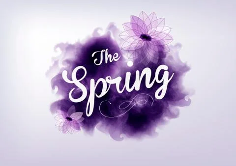 Its Spring Time Illustrazione stock