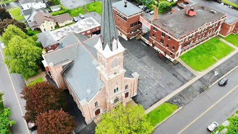 Its Steeple - Syracuse, NY Foto stock